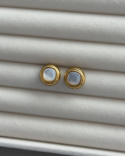 Golden Shell Earrings