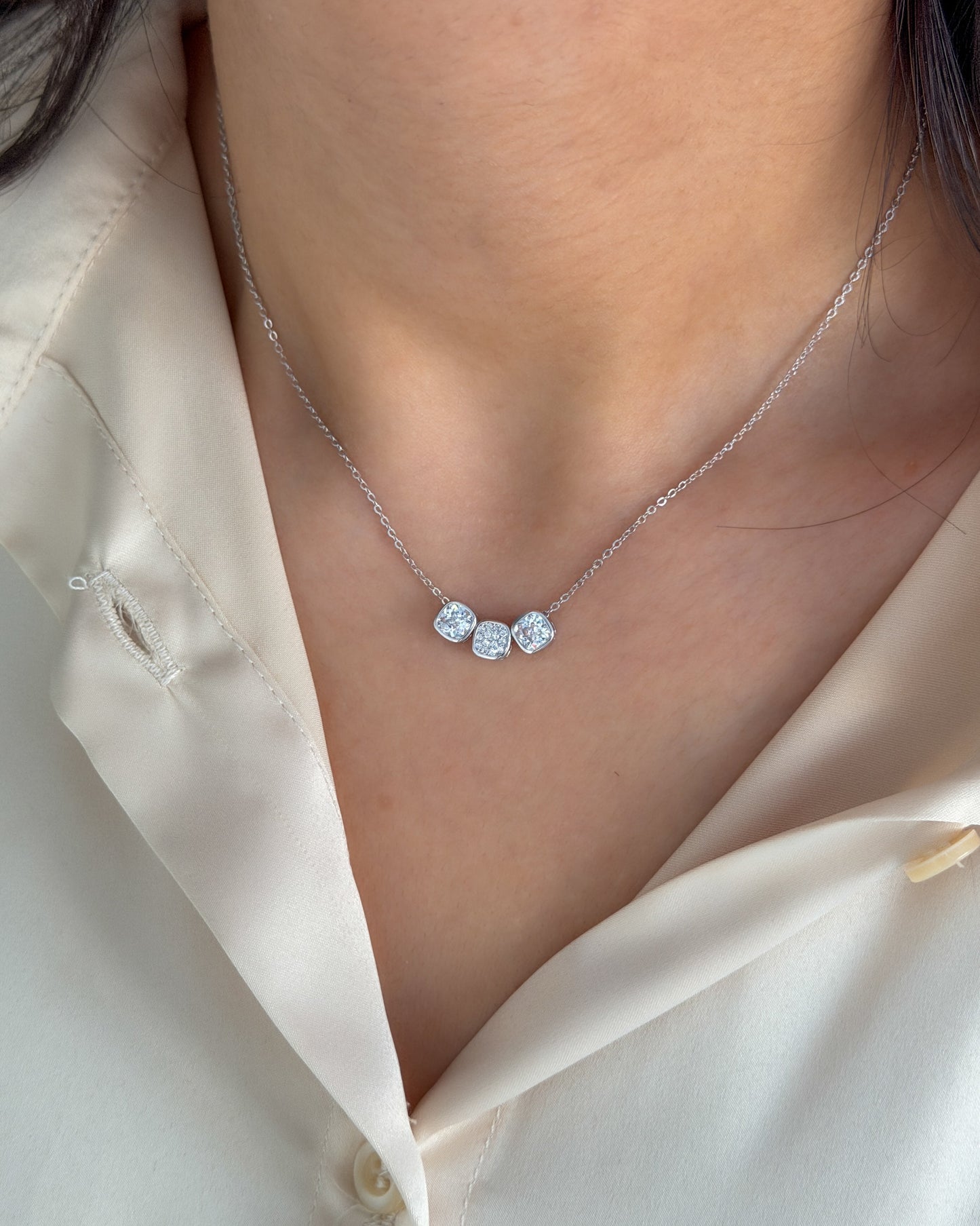 Triple Glow Necklace