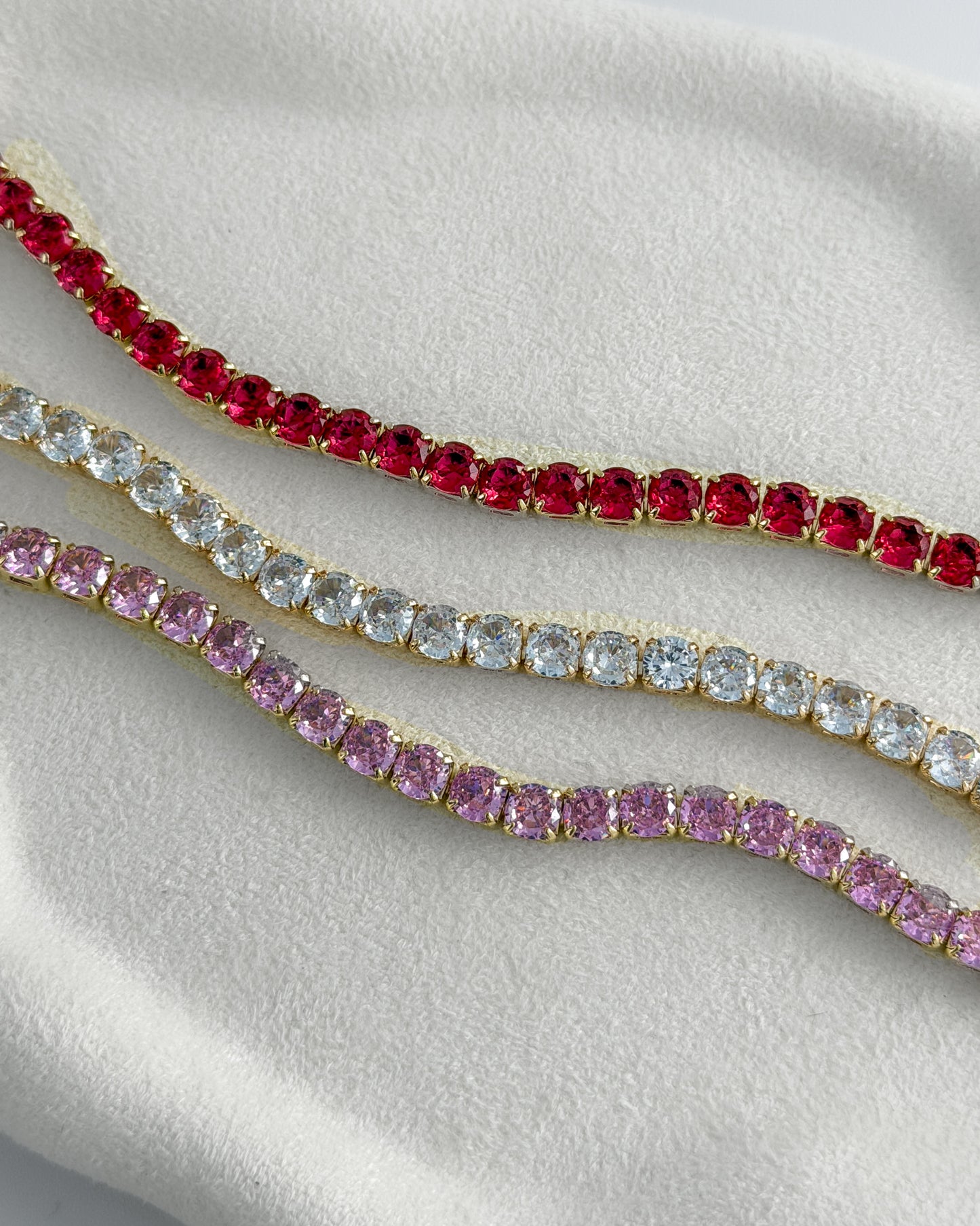 Bold Sparkle Tennis Bracelet