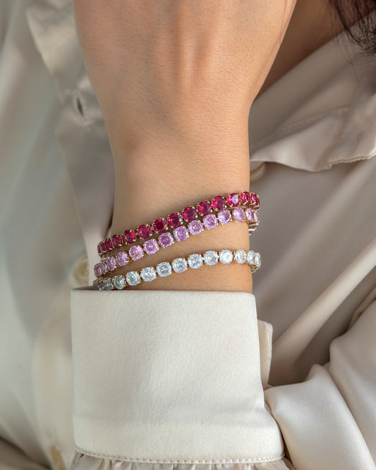 Bold Sparkle Tennis Bracelet