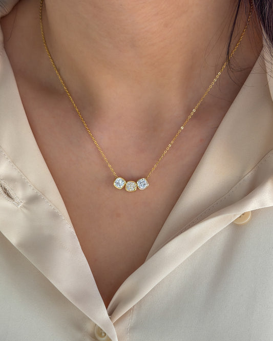 Triple Glow Necklace