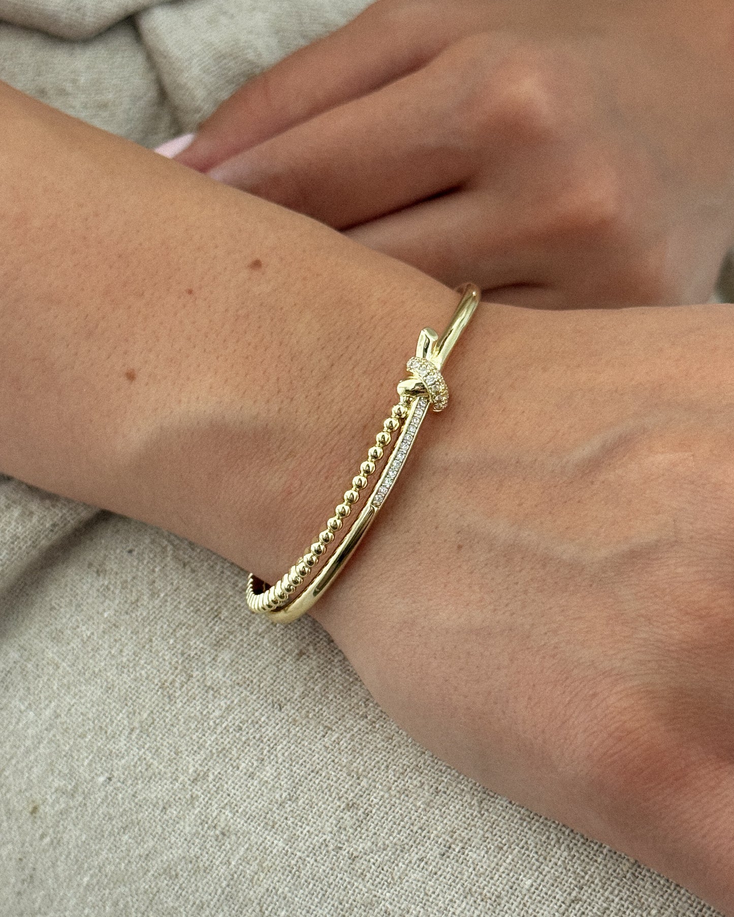 Knot Cuff Bracelet