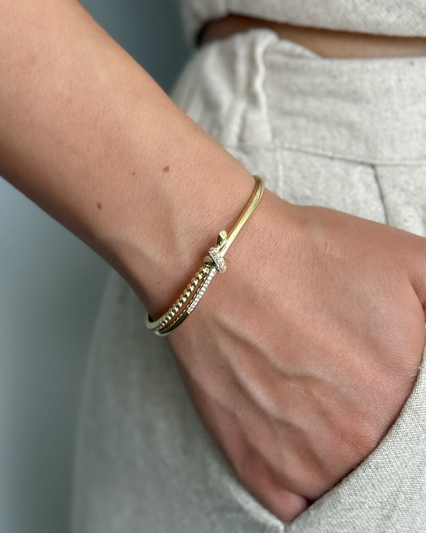Knot Cuff Bracelet