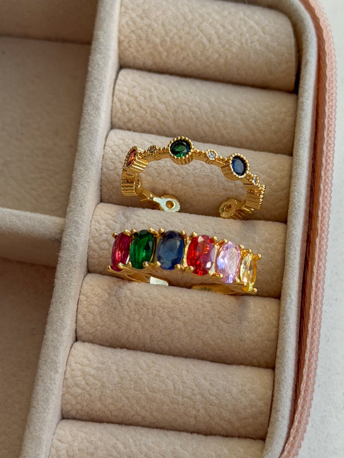 Rainbow Gem Ring