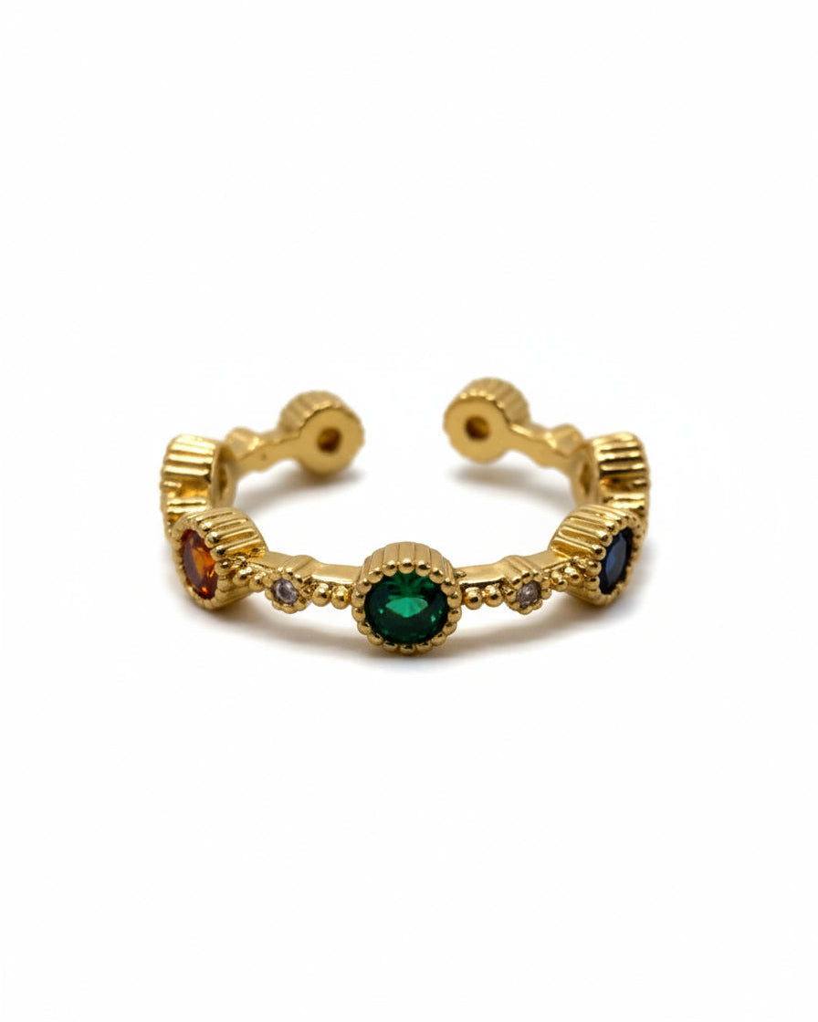 Rainbow Gem Ring