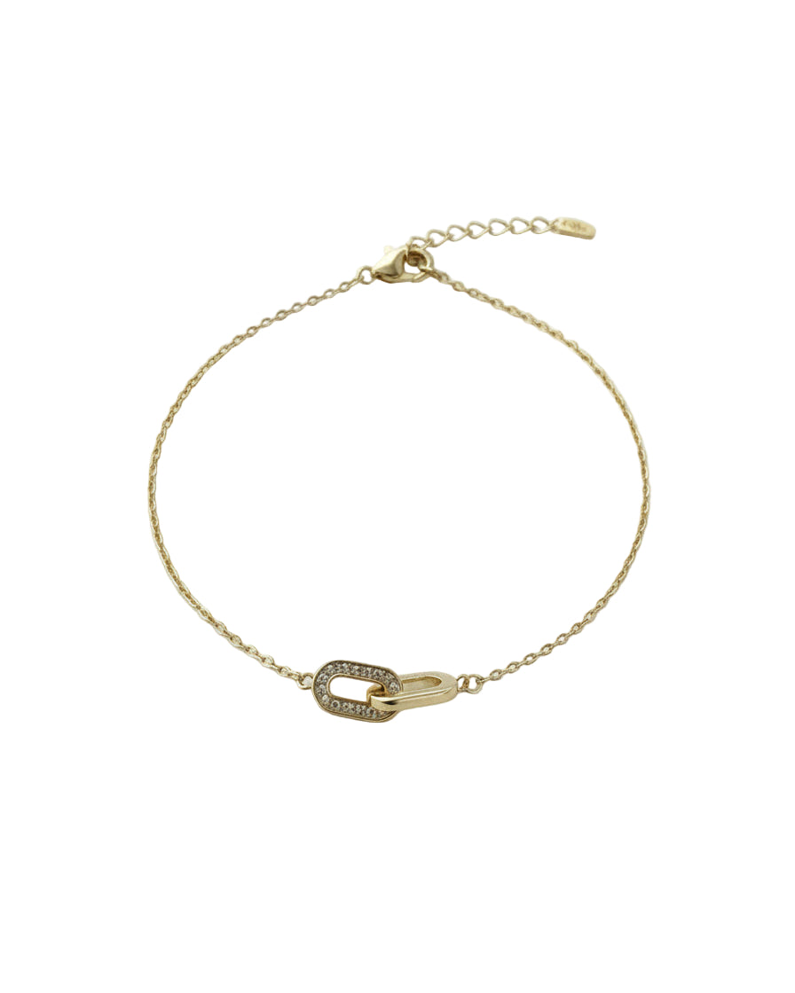 Pave Link Bracelet