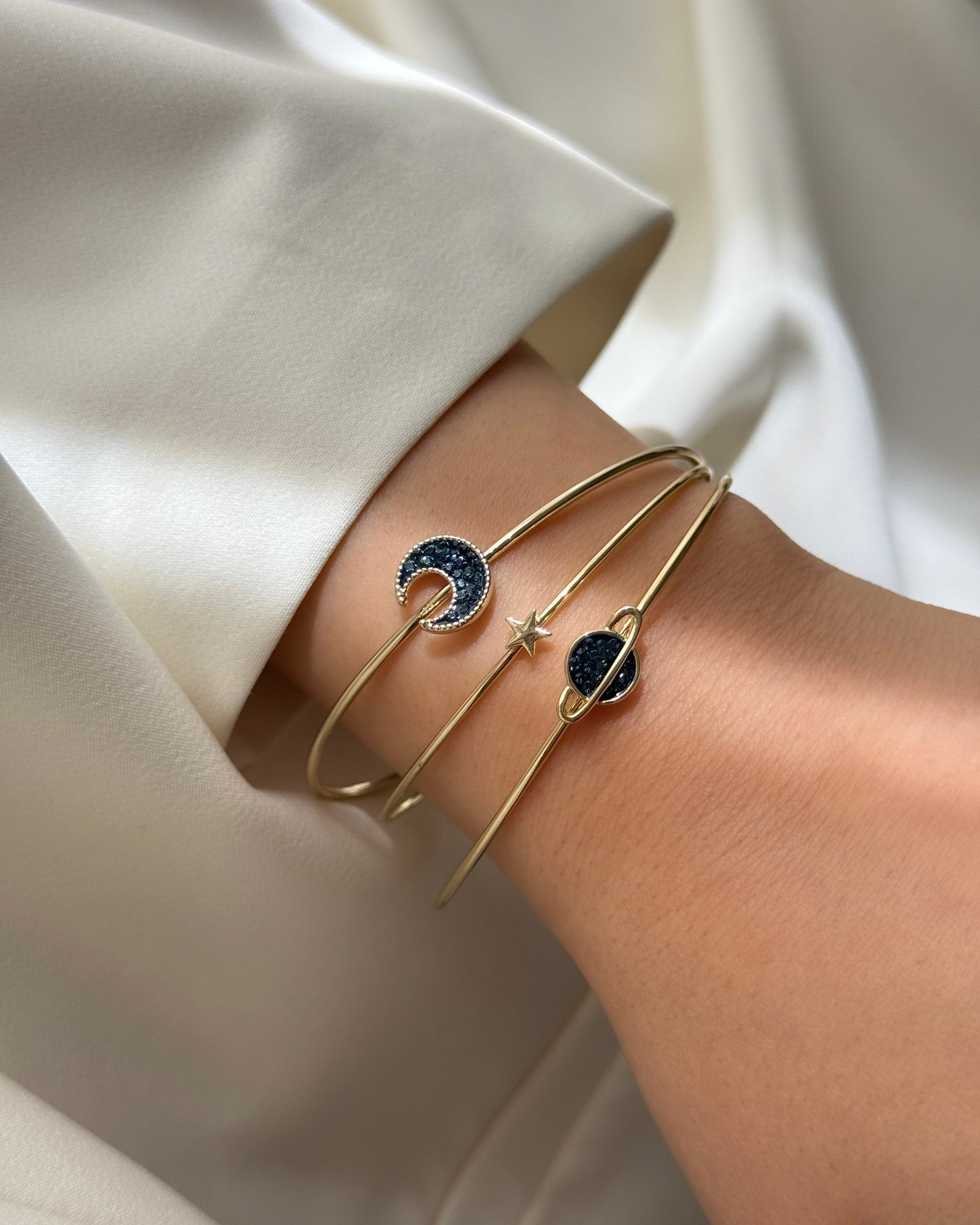 Moon & Star Cuff